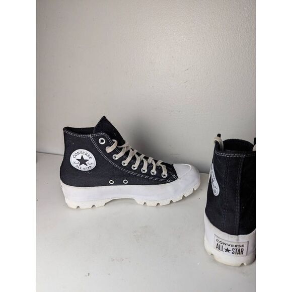 CONVERSE Chuck Taylor All Star High Lugged Sneakers Size 8.5 - Picture 6 of 9